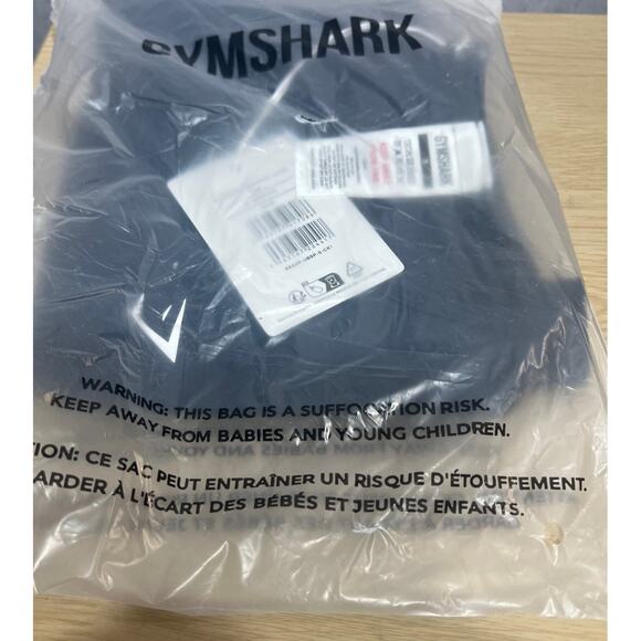 Gymshark Everyday Seamless Gym Crop Top Color Navy Size Small NWT - Picture 4 of 5
